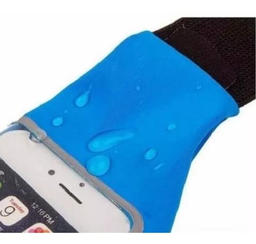 Pochete Fitness Corrida Porta Celular Até 6 Polegadas Chuva