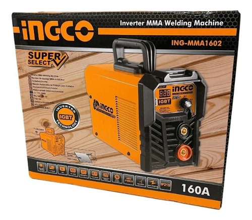Imagen 2 de 4 de Soldadora Inverter Mma Ingco 160a Envío Gratis // Burgos