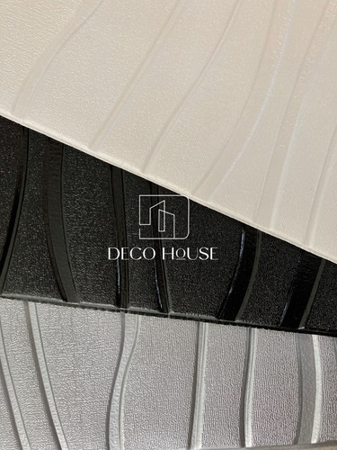 Panel Decorativo 3d Espuma Autoadhesiva Olas / Vein * 35 Pcs