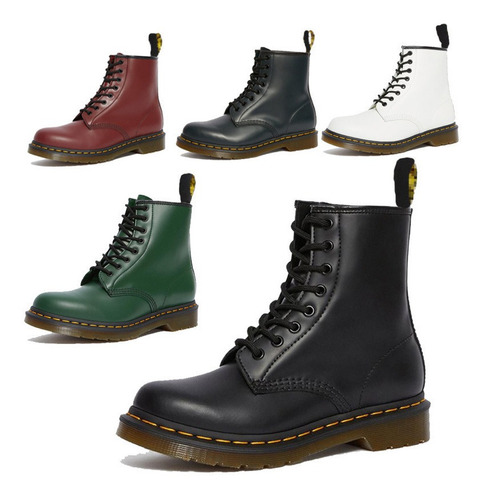 Classic 1460, Botas Martin, Cuero De 8 Agujeros