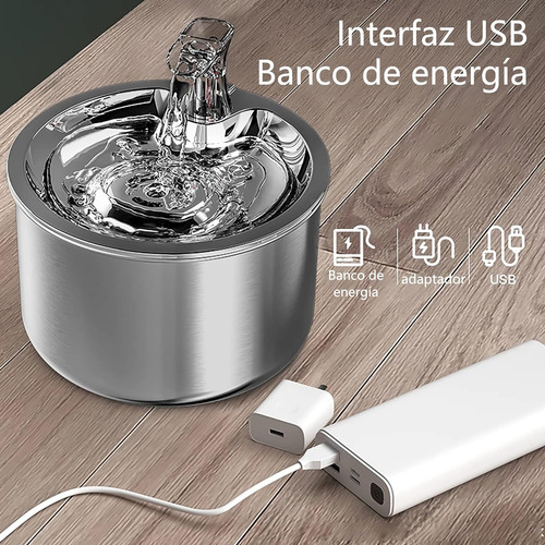 Fuente De Agua Para Perros Y Gatos,funcionamiento Silencioso