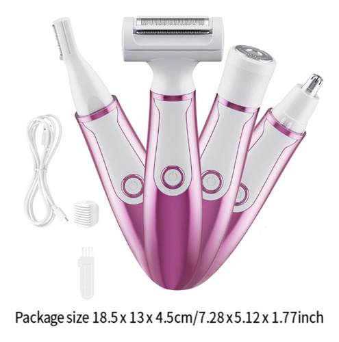 Multifuncional Quatro Em Um Kit De Barbear