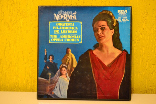 3 Discos De La Opera Norma De Bellini M. Caballe P. Domingo