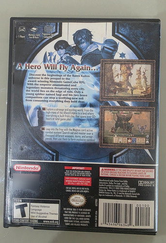 Baten Kaitos Origins - Físico - Gamecube - Normal (Usado)
