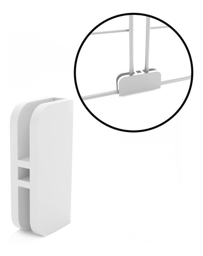 100 Conectivo N1 Conector H Lateral Cercado Pet Tela Branco