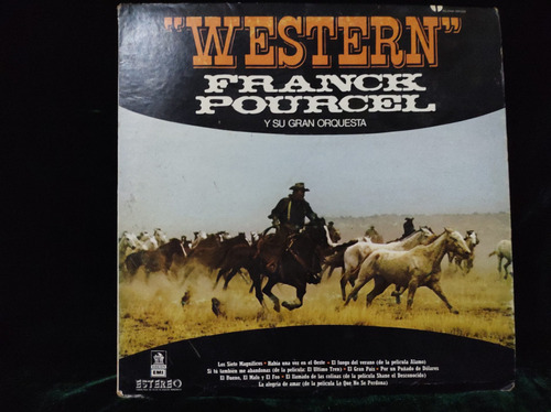 Franck Pourcel Western Vinilo,lp,acetato,vinyl Oferta1