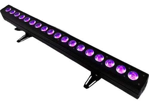 Ribalta Led 18 Leds Rgbw Quadriled Dmx Efeito De Luz 127/220v
