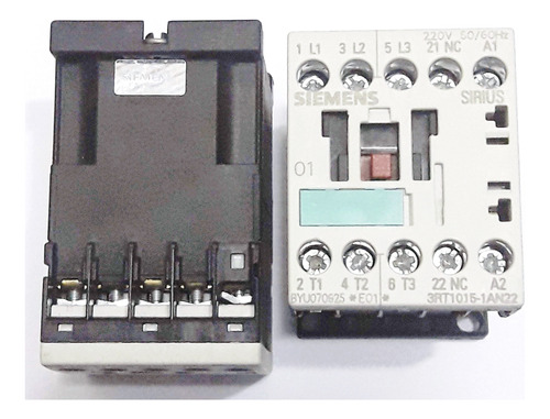 Contator Auxiliar 3rh1131 1bb40 24 Vcc 3 Na+1 Nf Siemens