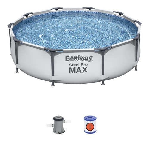 Alberca Circular Bestway 3.05x76 Estructural Filtro Bomba