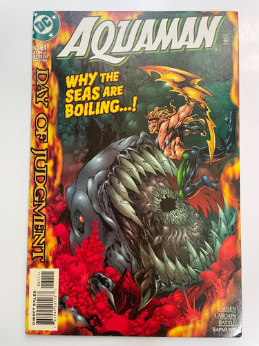 Aquaman Day Of Judgment Dc Comic 1999 Ingles
