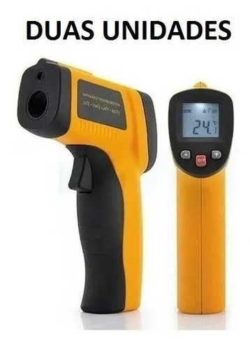 Imagem 1 de 5 de 2 X Termometros Laser Digital Industrial Temp -50 A 400°c