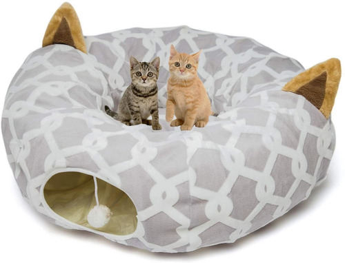 Cama De Tunel Para Gatos Con Cojines  Tela Oxford  De Gran 