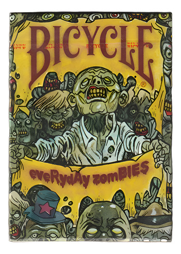 Bicycle Everyday Zombie 54 Cartas, Poker, Rummy, Texas Hold'