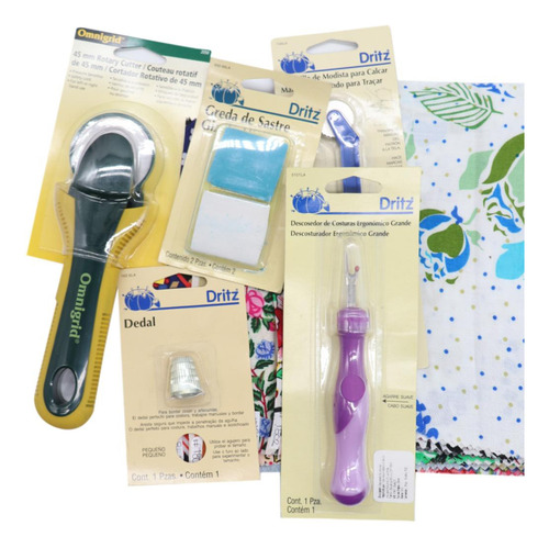 Kit De Modista Dritz Con 5pz Incluye Greda Y Dedal