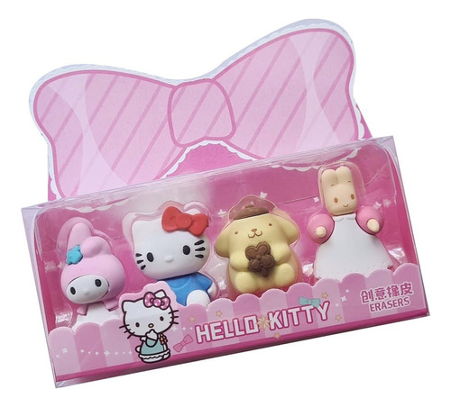 Borradores X Und 4 Amigos De Hello Kitty Sanrio 