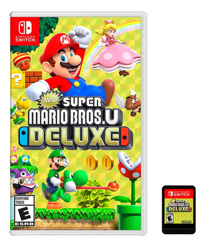 New Super Mario Bros U Deluxe Nintendo Switch Fisico (americano)