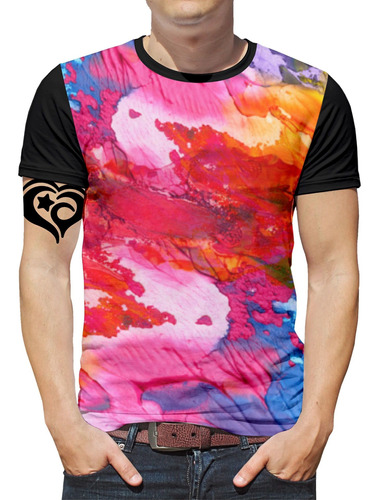 Camiseta Tie Dye Masculina Tai Day Infantil Blusa Roupa 