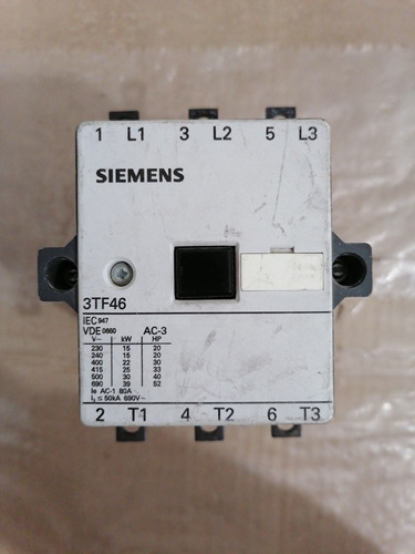 Contactor Siemens 3tf46