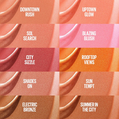 Maybelline Sunkisser - Rubor Líquido Multiusos Y Bronceador,
