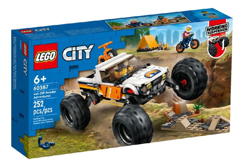 Lego 60387 City Ciudad Todoterreno 4x4 Aventurero