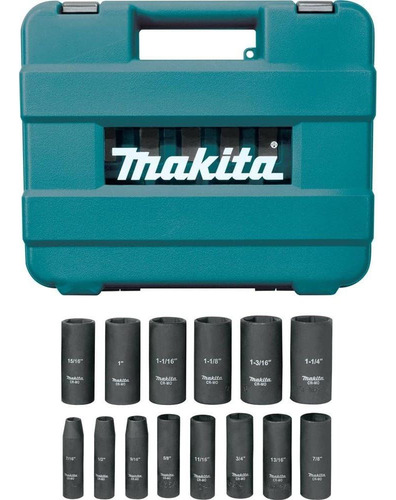 Juego De Enchufes De Impacto Makita A-96372 14