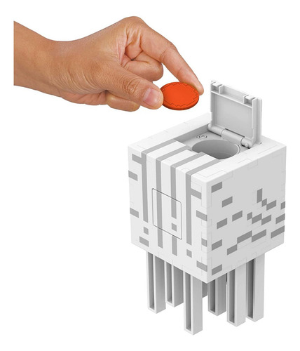 Minecraft Ghast Con Bolas De Fuego Con 10 Discos