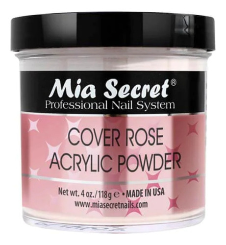 Cover Rose Mia Secret 118grs Uñas Esculpidas