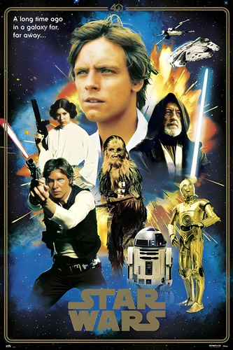 Poster Star Wars Autoadhesivo 100x70cm#1541