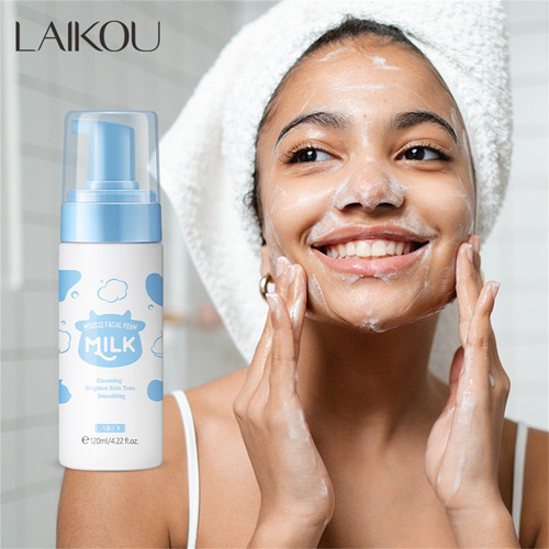 B New Laikou Leche Limpiadora Facial Limpiadora Poros Refre