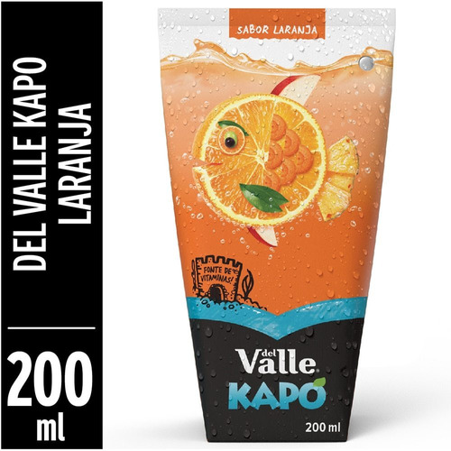 Suco de Laranja Kapo Del Valle 200ml