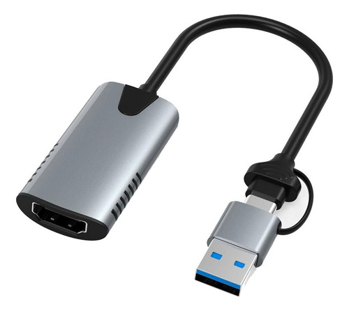 Yy Placa De Captura De Vídeo Hdmi Para Usb/tipo C, Placa De