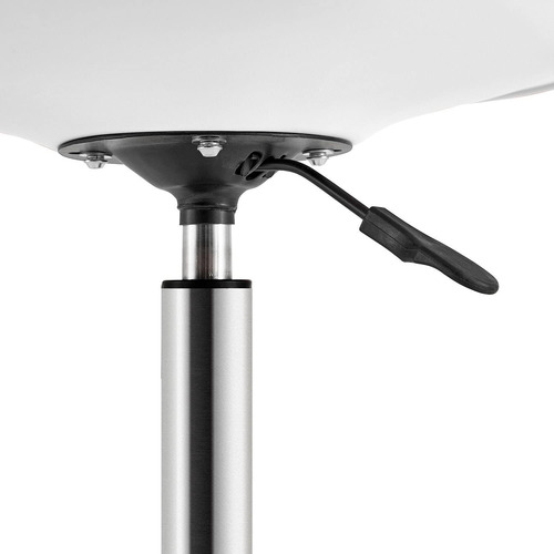 Silla Tulip Ejecutiva Blanca Con Ruedas Escritorio Ofic