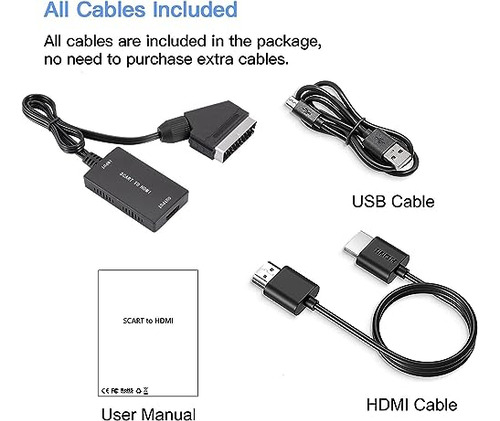 Conversor Scart A Hdmi De Master Cables Cable Scart A Hdmi C