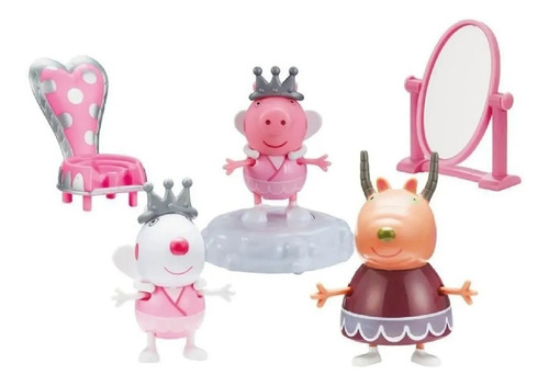 Brinquedo Peppa Pig Playset Cenario Ballet Sunny 2322