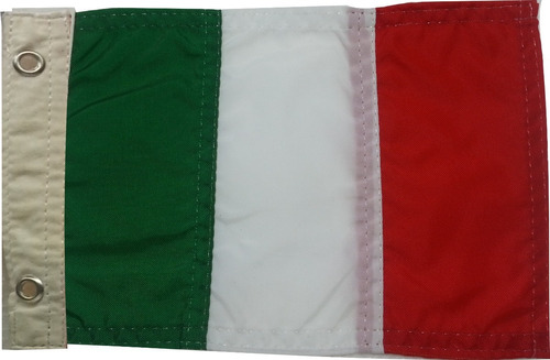 Imagem 1 de 3 de Bandeira Para Moto Dupla Face Itália