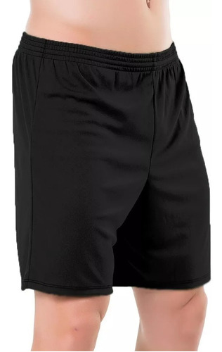 Shorts Masculino Plus Size Academia Caminhada Lazer Futebol