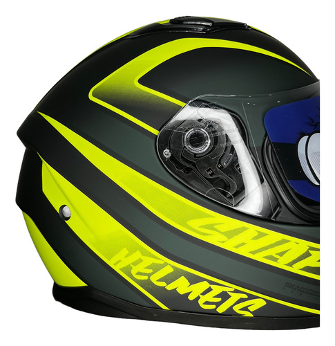 Casco Integral Never Mind Shaft Mate Visor Transparente