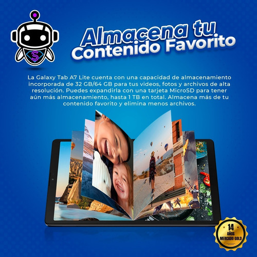 Imagen 5 de 6 de Tablet Samsung Con Chip + 3 Ram + 32 Gb + Gratis Audífonos !