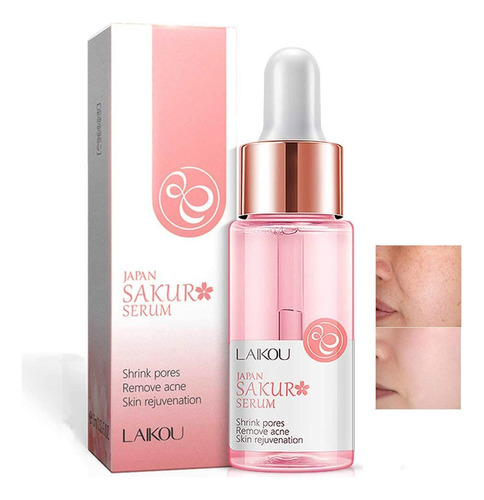 Suero Facial Acido Hialuronico Relleno Arrugas Flor Cerezo