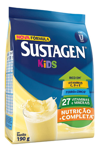 Sustagen Kids Baunilha 190g