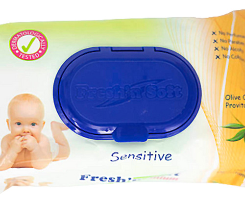 Imagen 1 de 1 de Fresh N Soft Toalla Aceite De Oliva X 60 Und