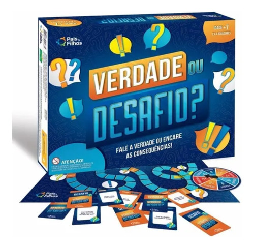 Jogo De Tabuleiro Verdade Ou Desafio Para Adolescentes