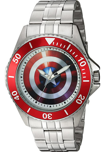 ~? Marvel Adult Honor Reloj De Cuarzo Analógico