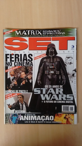 Revista Set 181 Star Wars Leo Dicaprio Homens De Preto 859e