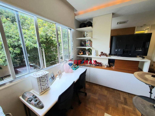 Imagem 13 de 23 de Lindo 2 Quartos (original 3 Quartos) À Venda, 122 M² - Humaitá - Rio De Janeiro/rj - Ap0356