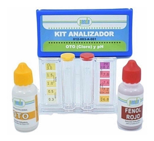 Kit Analizador De Ph Y Cloro