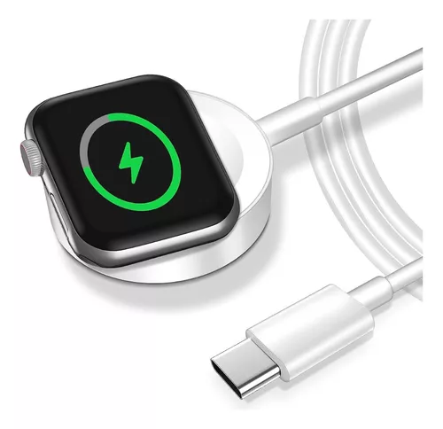 Cargador Para Apple Watch Tipo C Magnetico Smart Series Iman