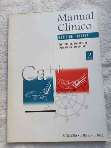 Manual Clinico- Medicina Interna- Schäffler Excelente Estado