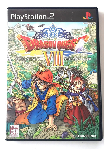 Videojuego Dragon Quest Viii Original Playstation 2 Ps2 (Usado)