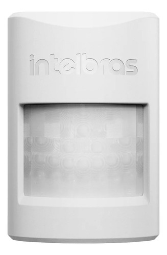 Sensor Pir Inalámbrico Intelbras Ivp 1000 Pet Smart Color Blanco